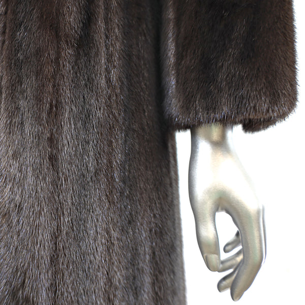 Mahogany Mink Coat- Size S