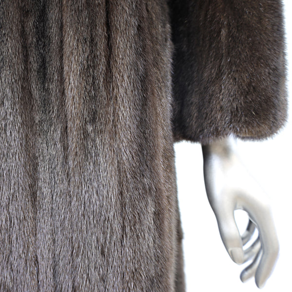 Mahogany Mink Coat- Size S