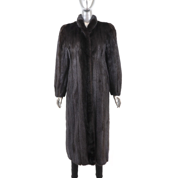 Mahogany Mink Coat- Size M