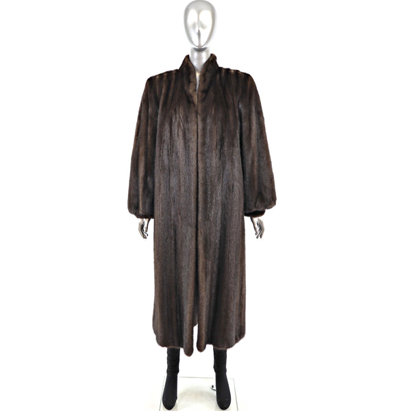 Mahogany Mink Coat- Size M