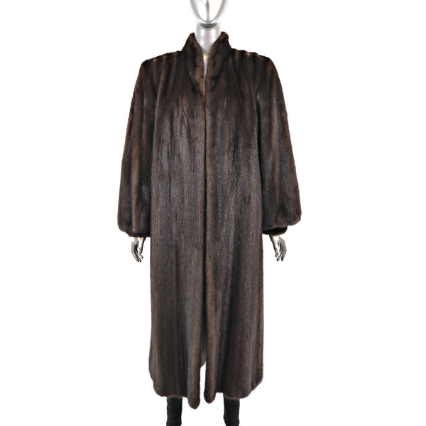 Mahogany Mink Coat- Size M