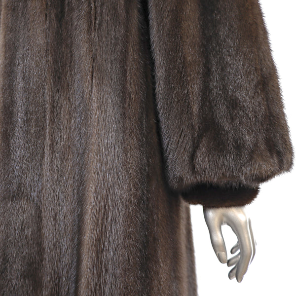 Mahogany Mink Coat- Size M