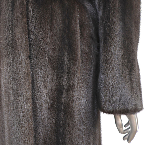 Mahogany Mink Coat- Size S-M