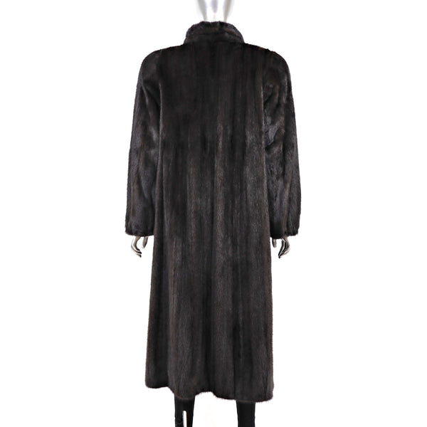 Mahogany Mink Coat- Size M