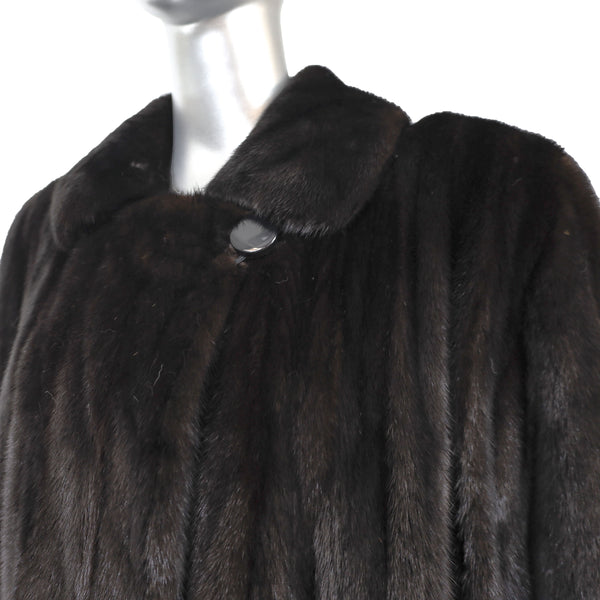 Ranch Mink Coat- Size M-L