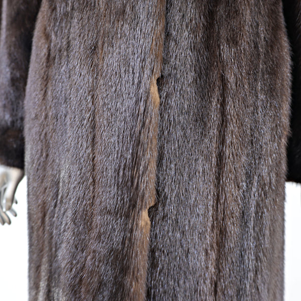 Mahogany Mink Coat- Size M