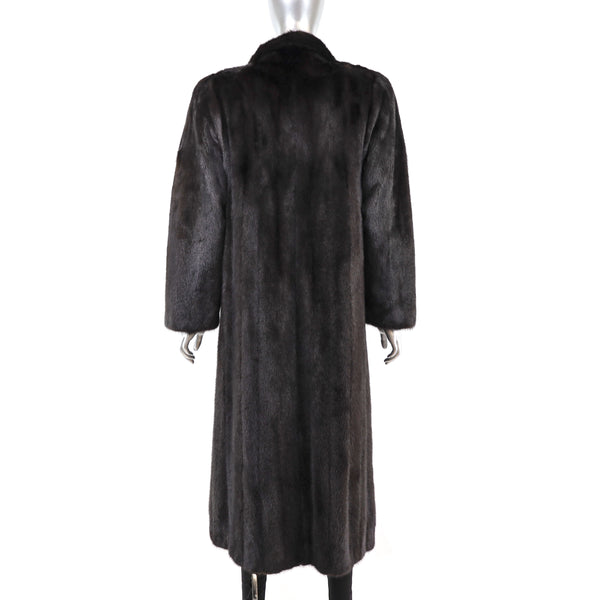 Mahogany Mink Coat- Size M