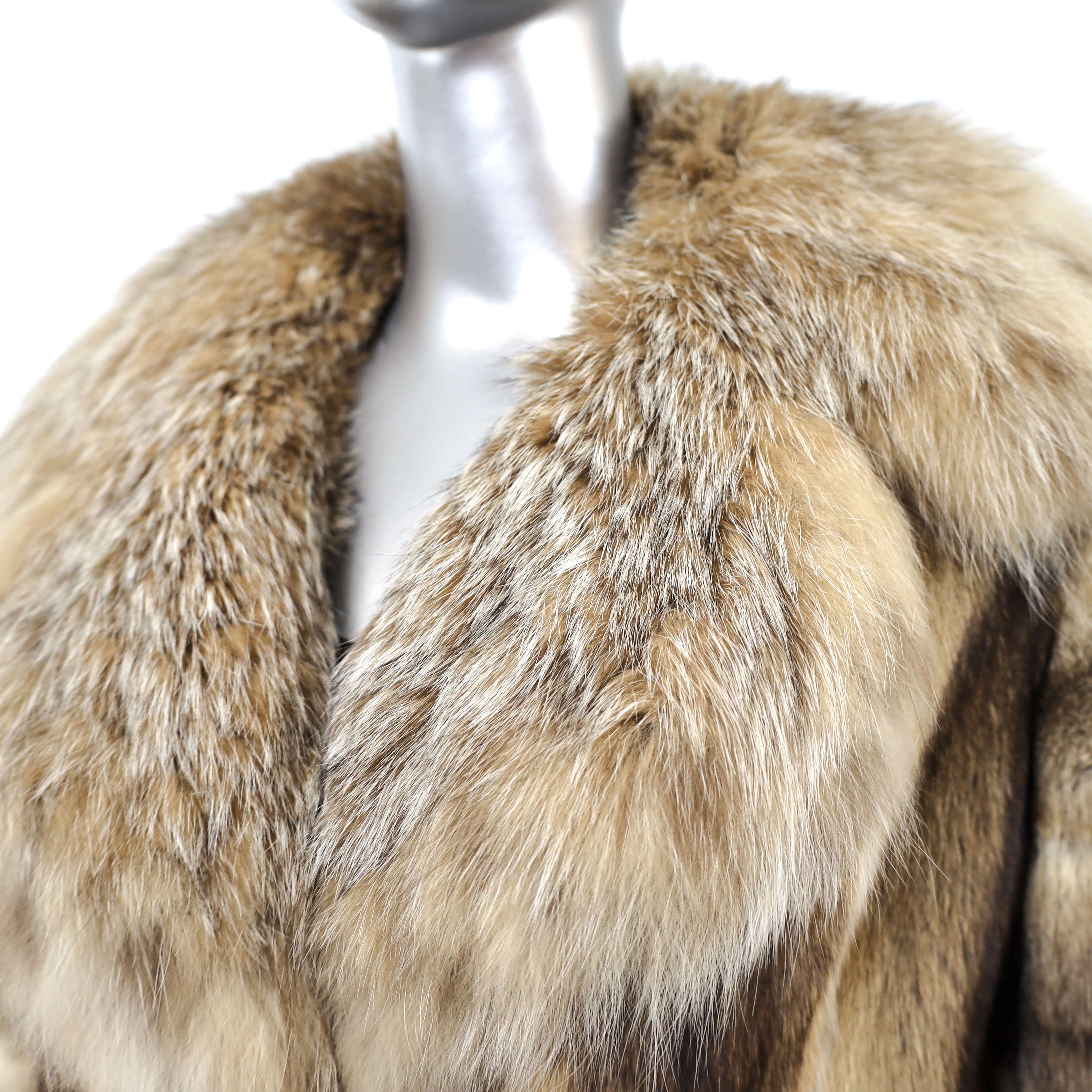 mink fur collar