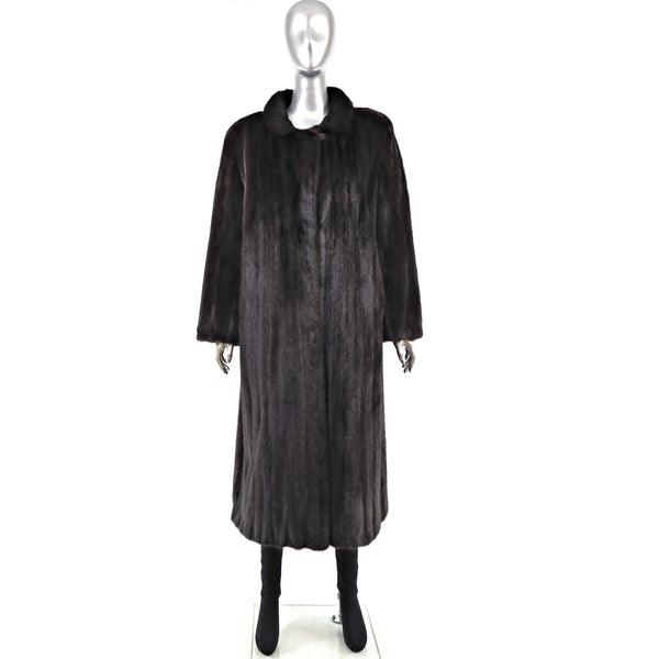 Mahogany Mink Coat- Size XXL