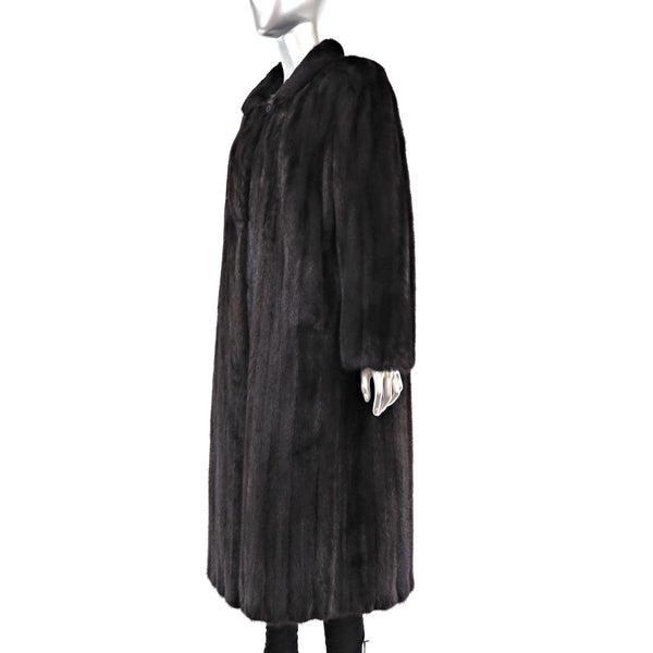 Mahogany Mink Coat- Size XXL