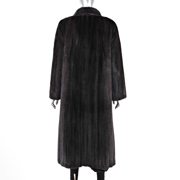 Mahogany Mink Coat- Size XXL