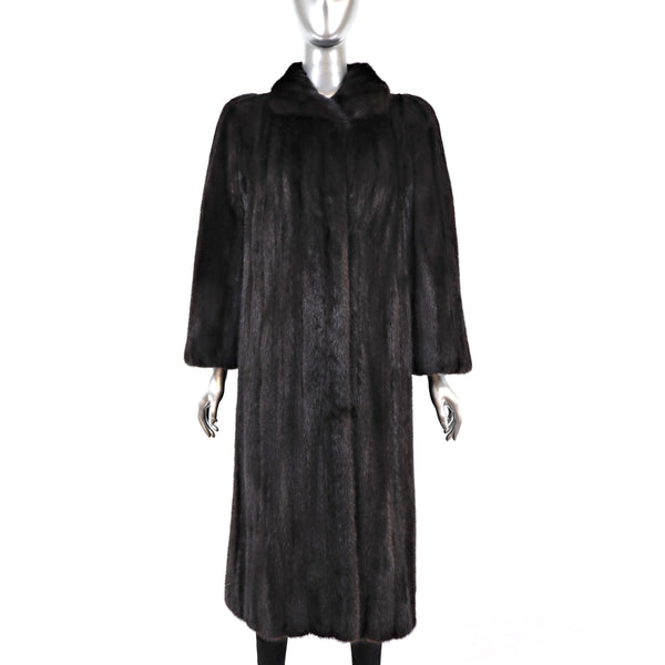 Mahogany Mink Coat- Size M-L