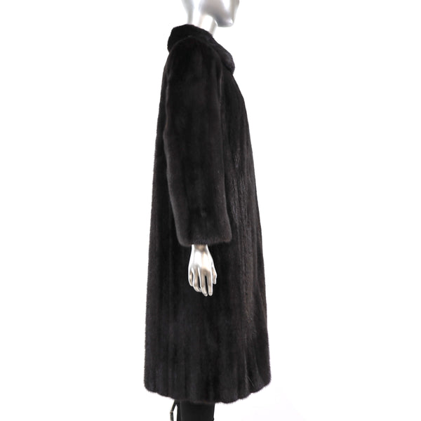 Mahogany Mink Coat- Size M-L