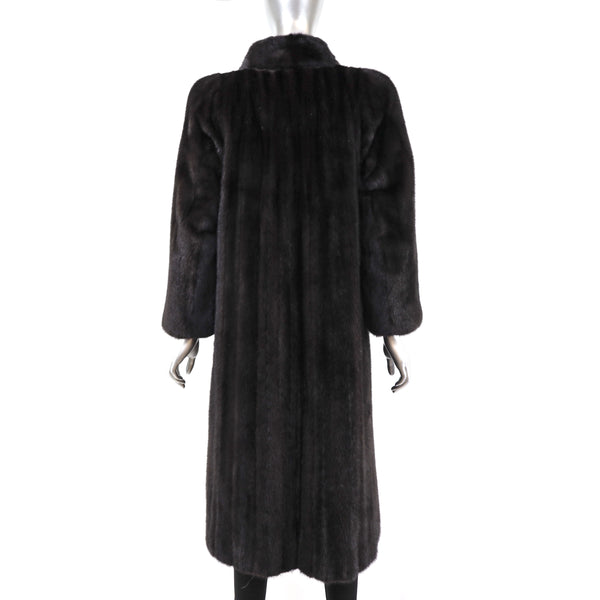 Mahogany Mink Coat- Size M-L