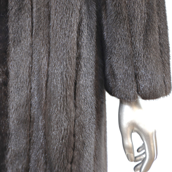 Mahogany Mink Coat- Size M