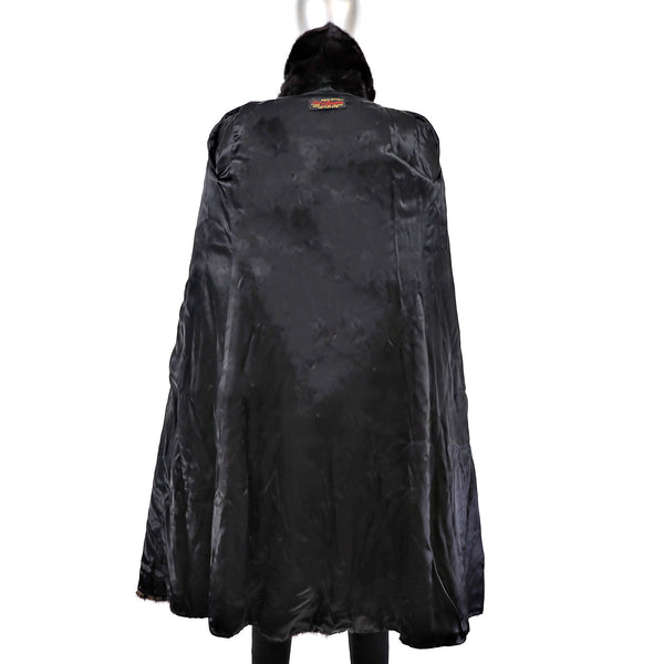 Mahogany Mink Coat- Size XS