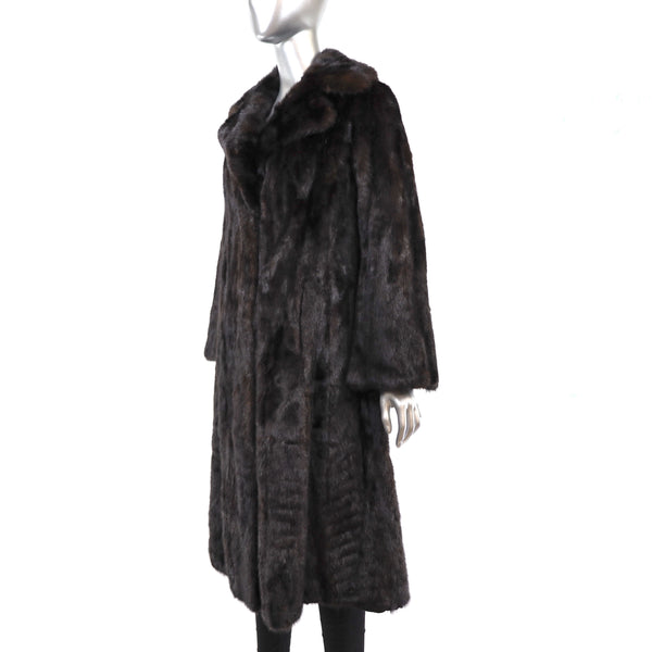 Mahogany Mink Coat- Size XS