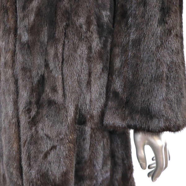 Mahogany Mink Coat- Size XS