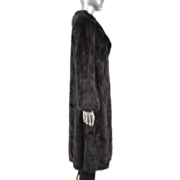 Mahogany Mink Coat- Size XS