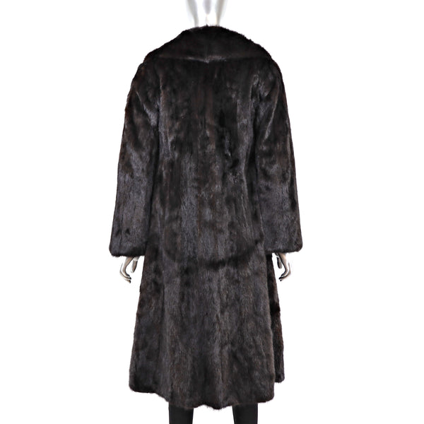 Mahogany Mink Coat- Size XS