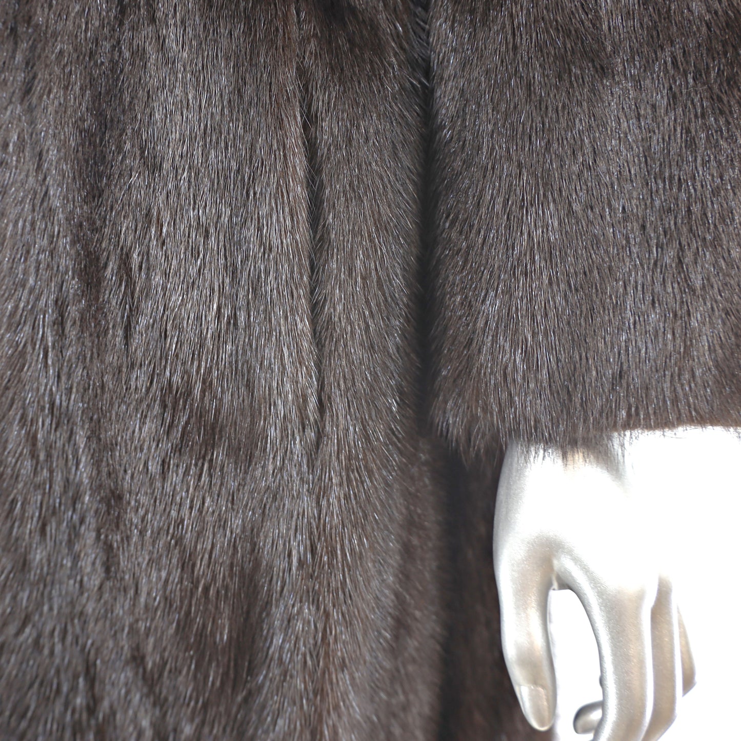 Mahogany Mink Coat- Size M