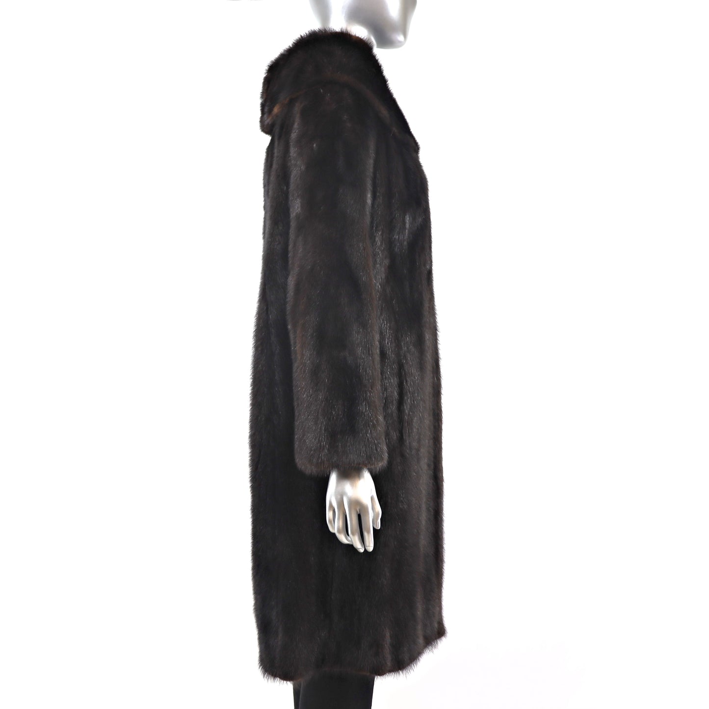 Mahogany Mink Coat- Size M