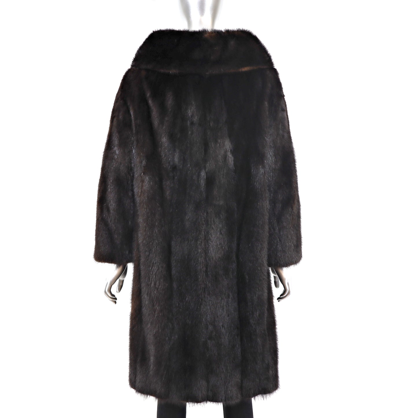 Mahogany Mink Coat- Size M