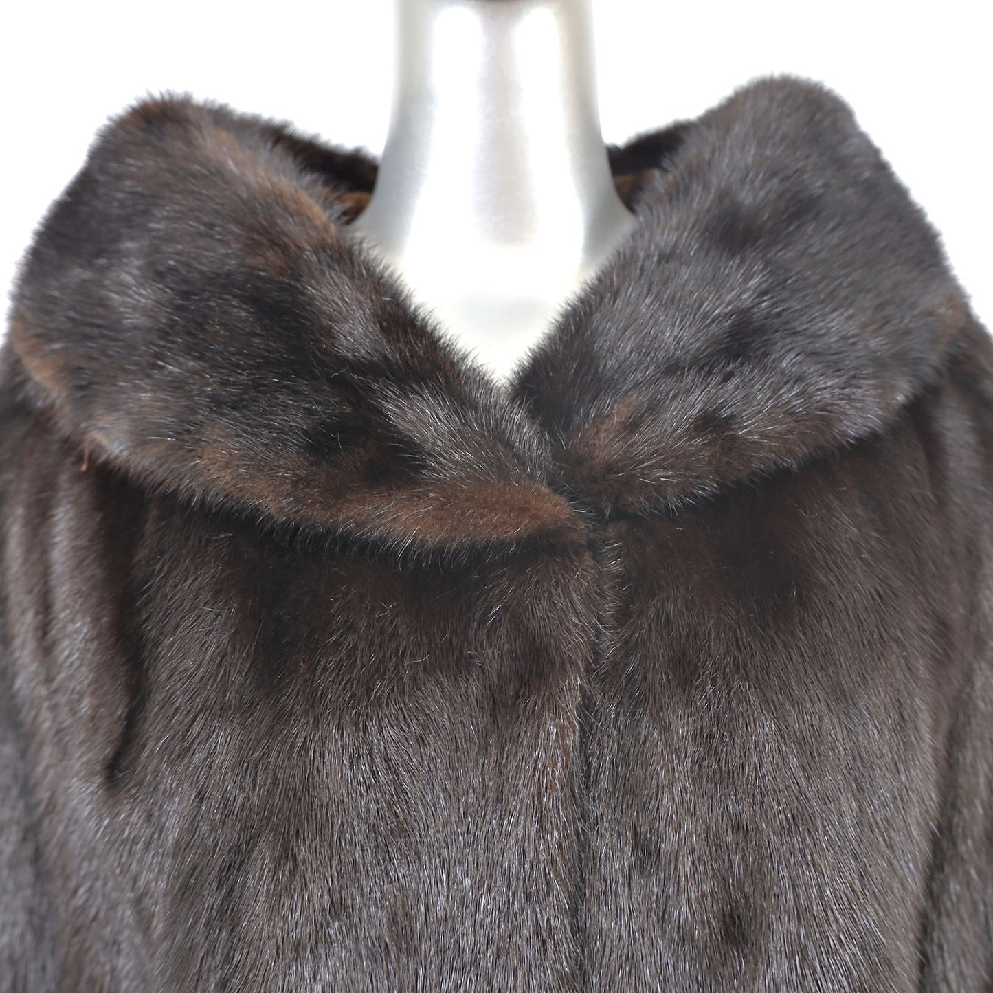 Mahogany Mink Coat- Size M