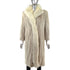 Tourmaline Mink Coat with Fox Tuxedo- Size S-M