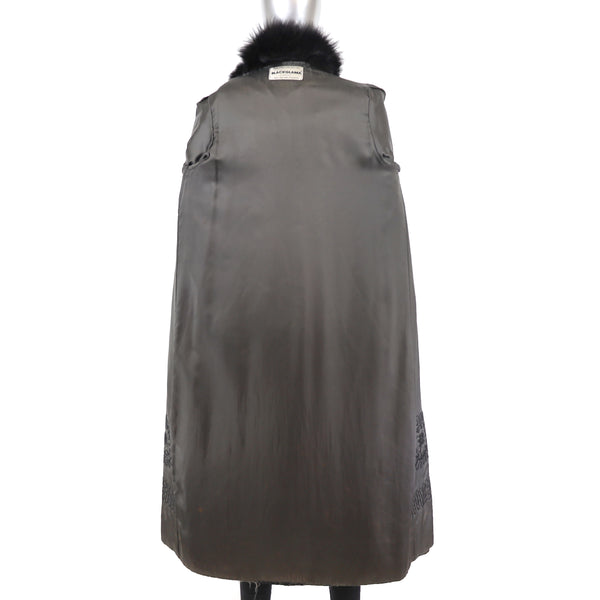 Blackglama Ranch Mink Coat- Size M