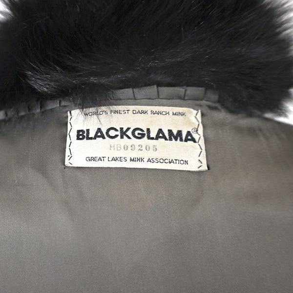 Blackglama Ranch Mink Coat- Size M
