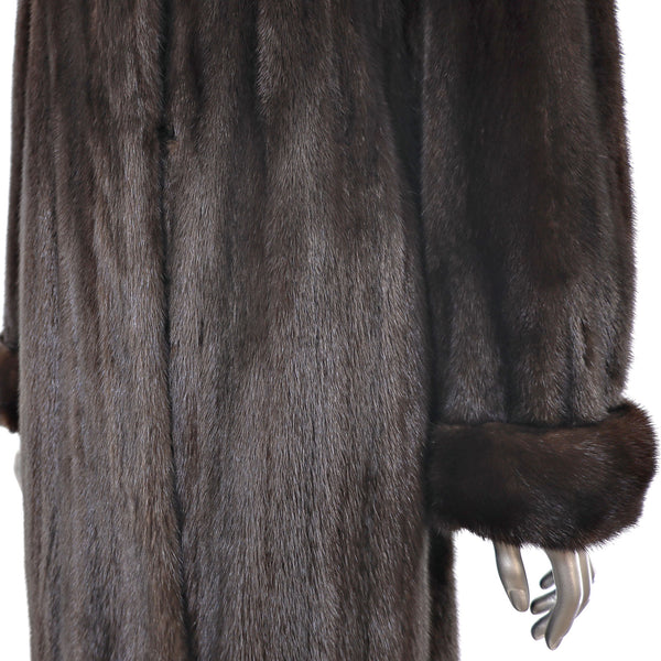 Mahogany Mink Coat- Size M-L