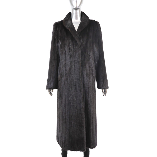 Mahogany Mink Coat- Size M