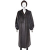 Mahogany Mink Coat with Matching Hat- Size M