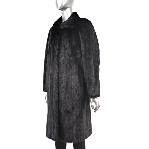 Pierre Balmain Ranch Mink Coat- Size S