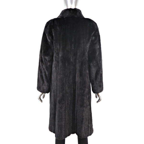 Pierre Balmain Ranch Mink Coat- Size S