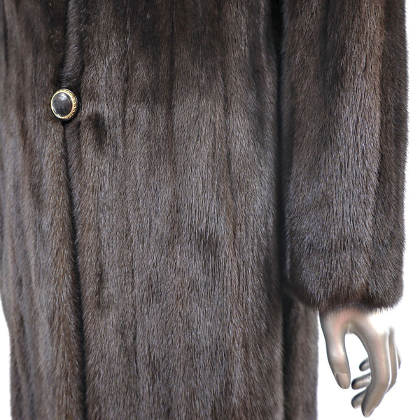 Mahogany Mink Coat- Size M