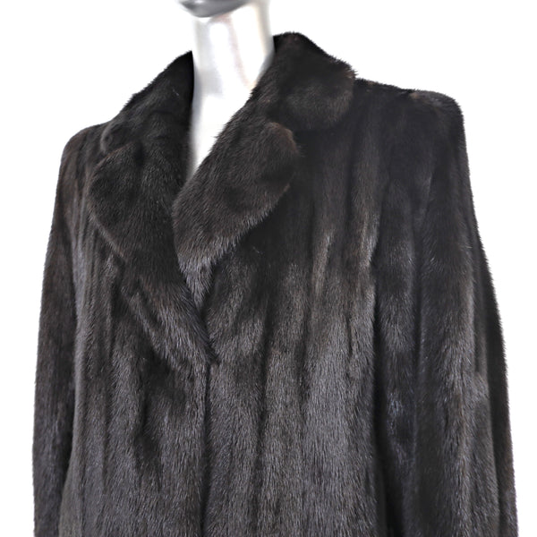 Oscar de la Renta Ranch Mink Coat- Size S-M