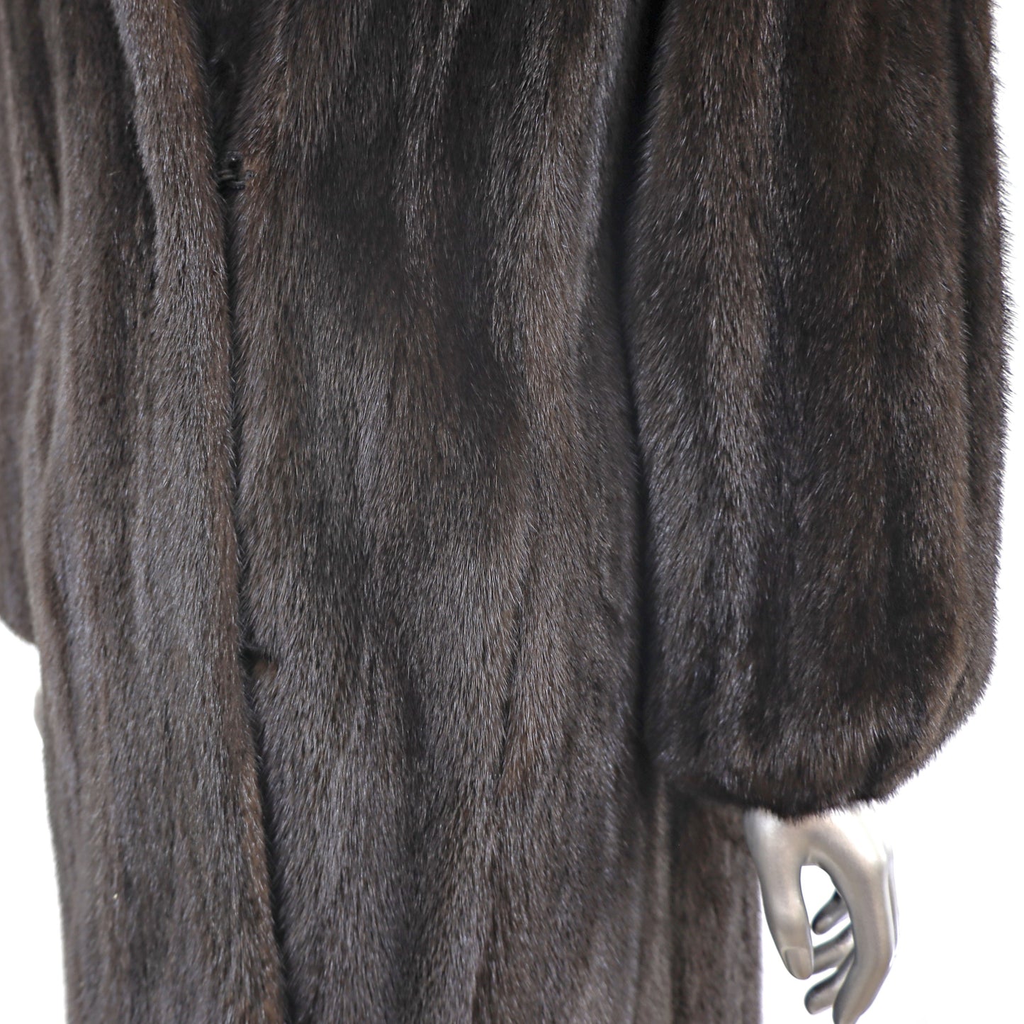 Mahogany Mink Coat- Size XL