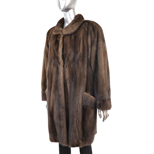 Lunaraine Mink Coat- Size L-XL
