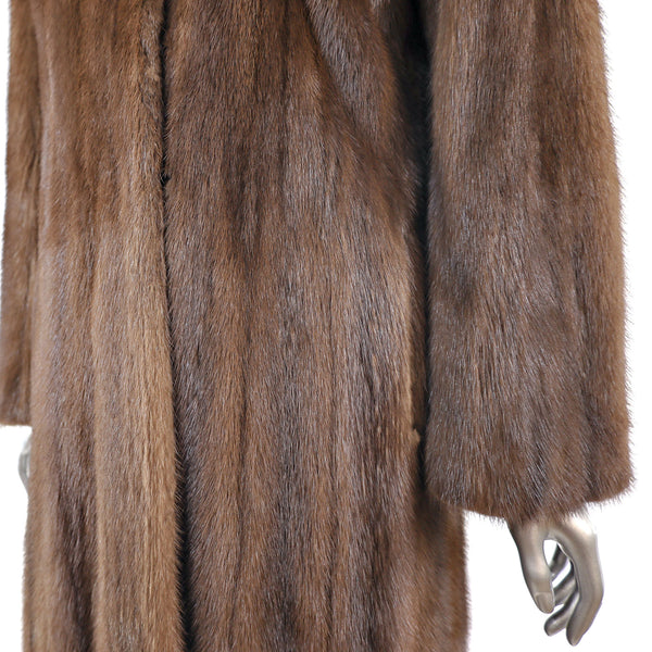 Mahogany Mink Coat- Size S-M