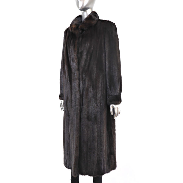 Mahogany Mink Coat- Size M-L