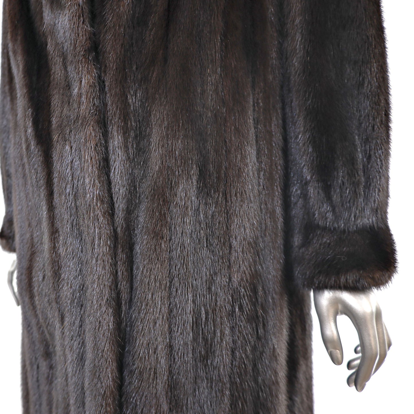 Mahogany Mink Coat- Size M