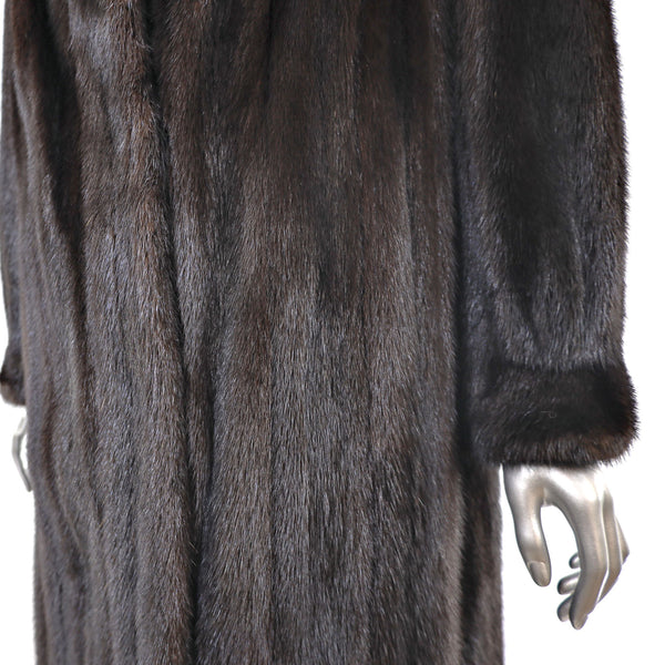 Mahogany Mink Coat- Size M-L