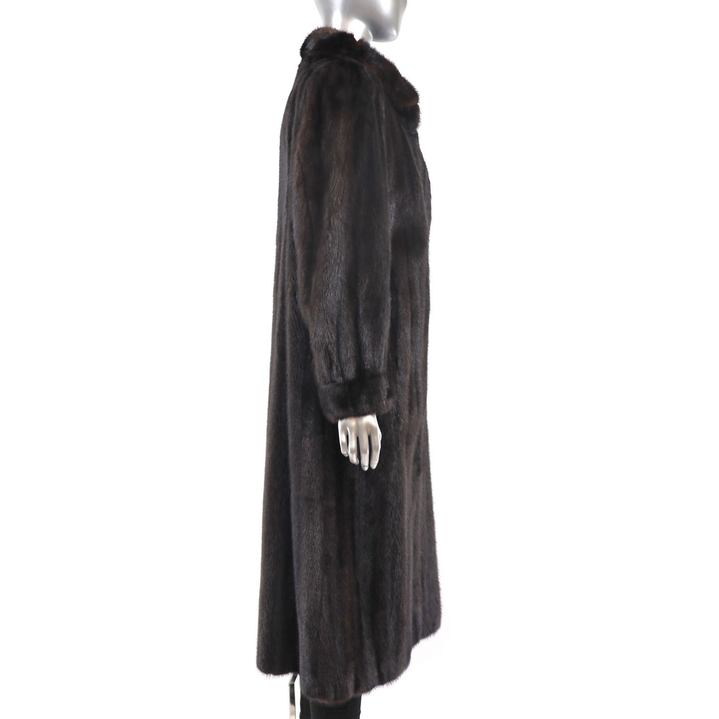 Mahogany Mink Coat- Size M