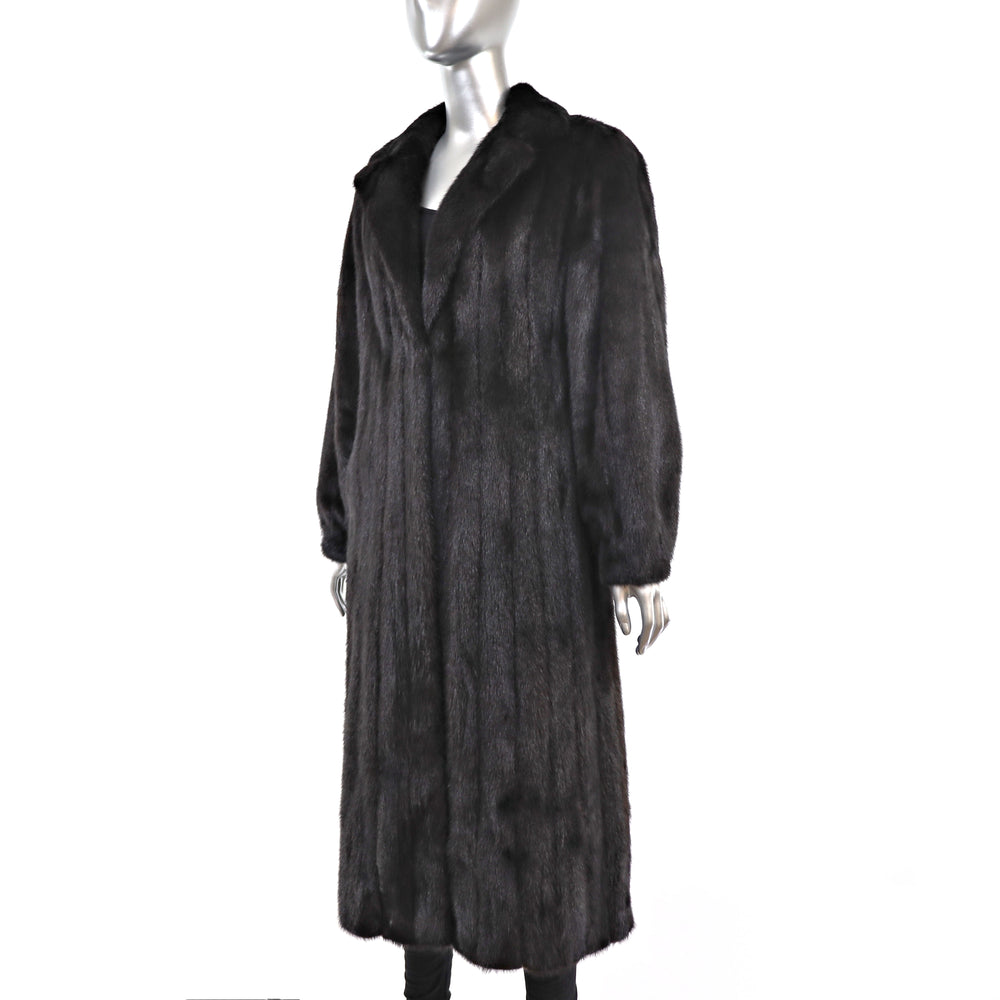 Oscar De La Renta Ranch Mink Coat- Size S