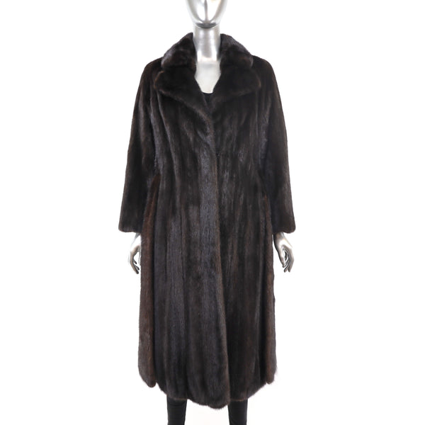 Mahogany Mink Coat- Size S