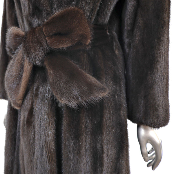 Mahogany Mink Coat- Size S