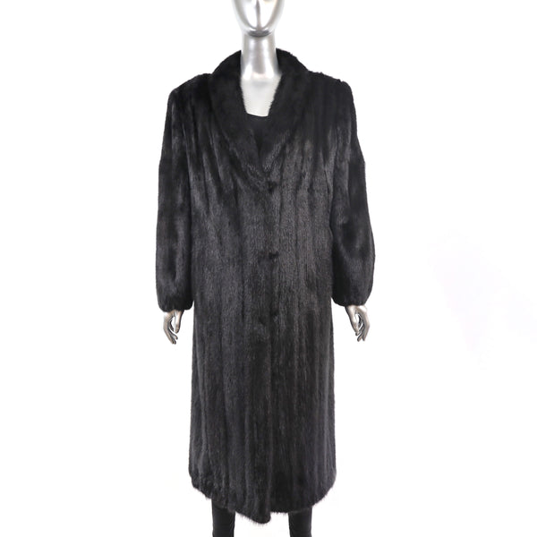 Ranch Mink Coat- Size M-L