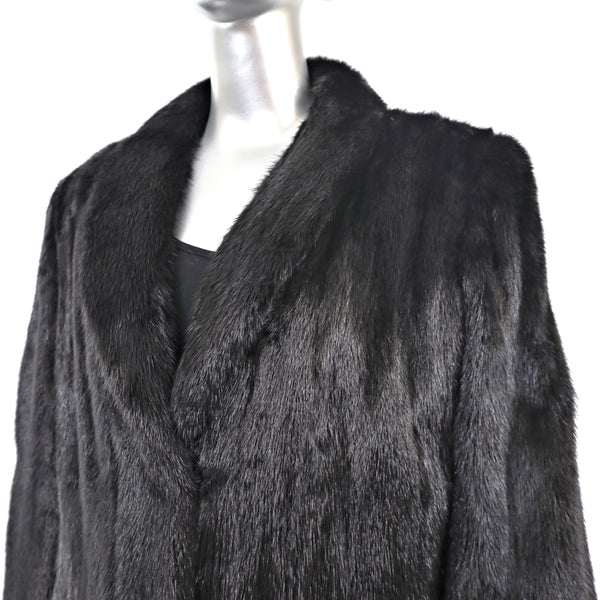 Ranch Mink Coat- Size M-L